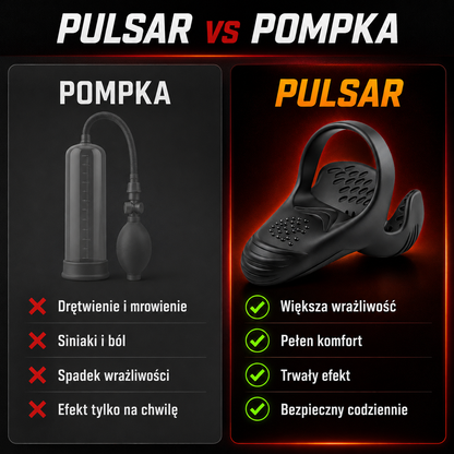 PULSAR vs pompka - bez siniakow i bolu, trwaly efekt