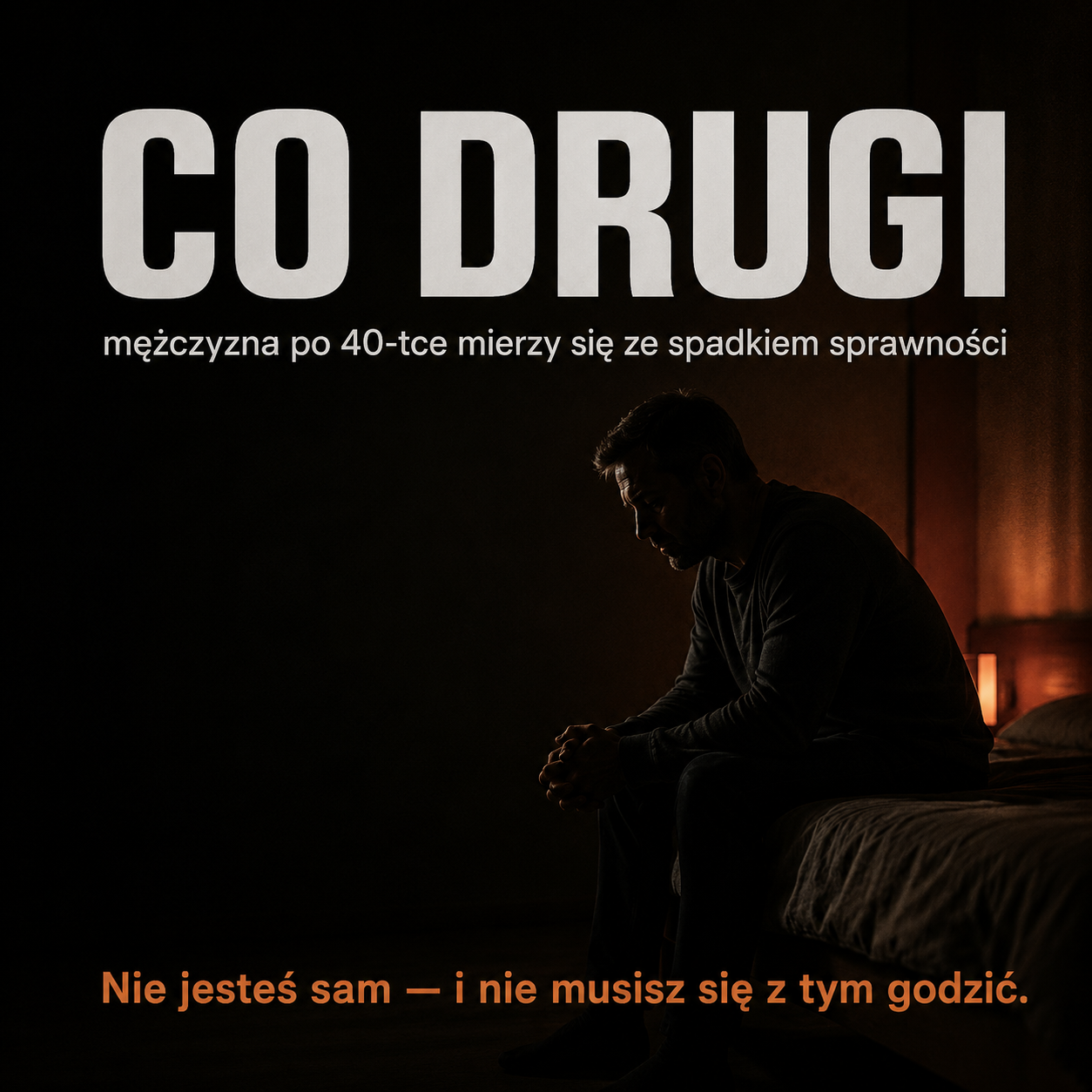 Co drugi mezczyzna po 40 mierzy sie ze spadkiem sprawnosci - nie jestes sam